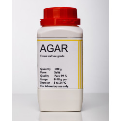 Agar-Agar for Tissue Culture, High-Grade (Tissue Culture Grade), 99% Purity